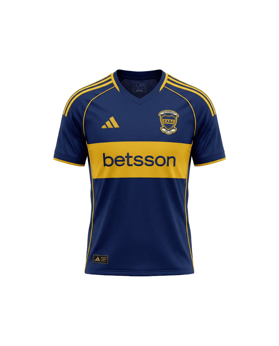 CAMISETA BOCA JRS 2025 PAREDES 5